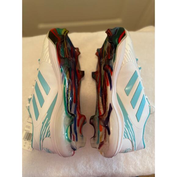 Adidas Purehustle 2 Dripped Out Softball Cleat- Women’s Size 11 - Picture 6 of 12